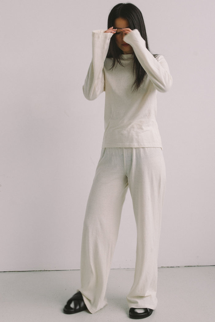 SUNDAY LOUNGE PANT - NATURAL