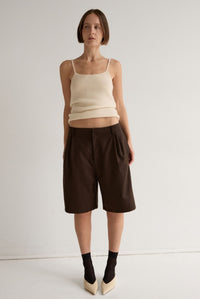 ELM WOOL BERMUDA SHORT