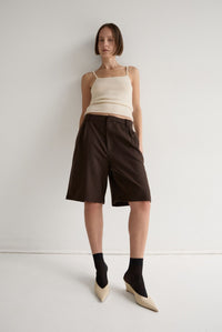 ELM WOOL BERMUDA SHORT