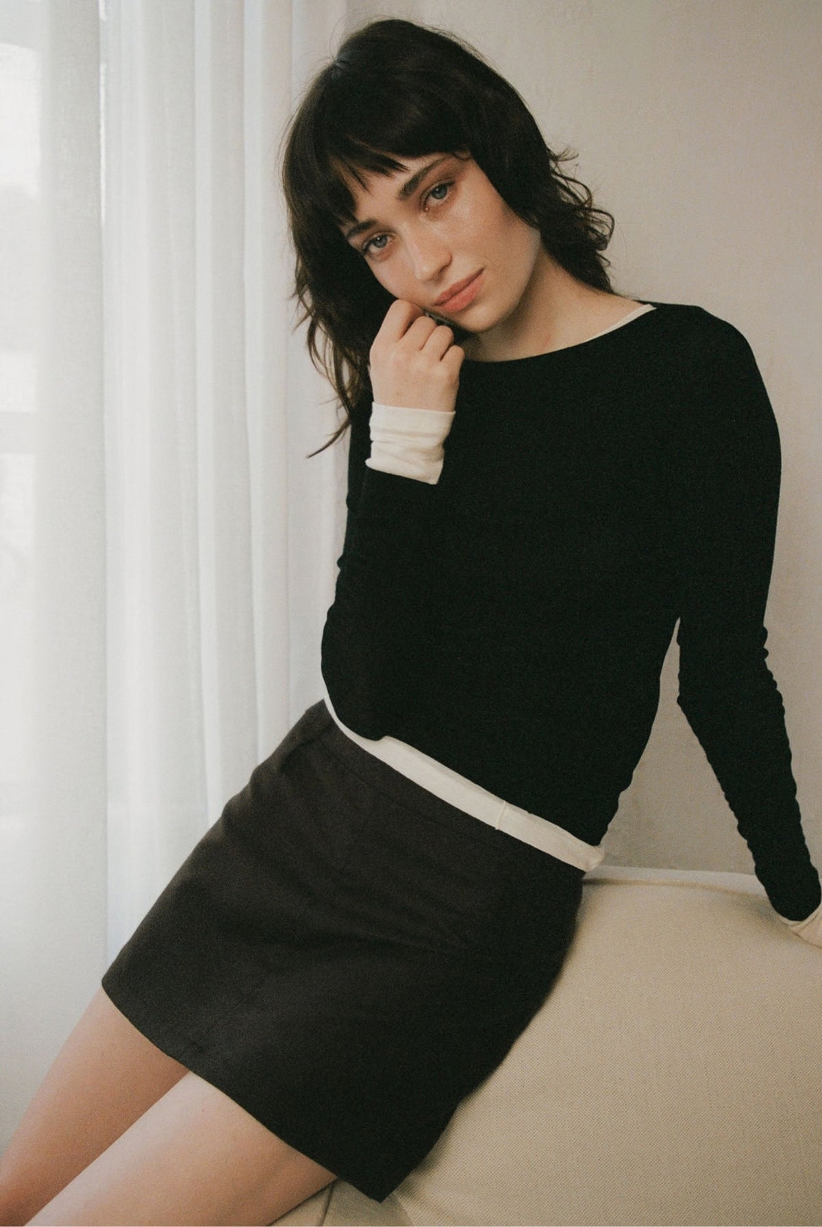 ELM WOOL MINI SKIRT