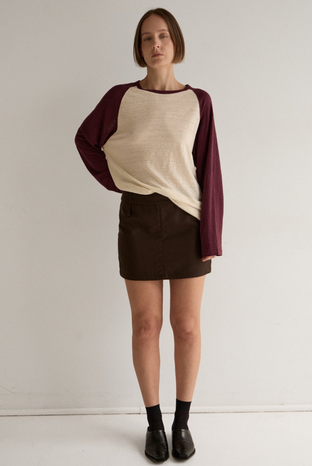 ELM WOOL MINI SKIRT