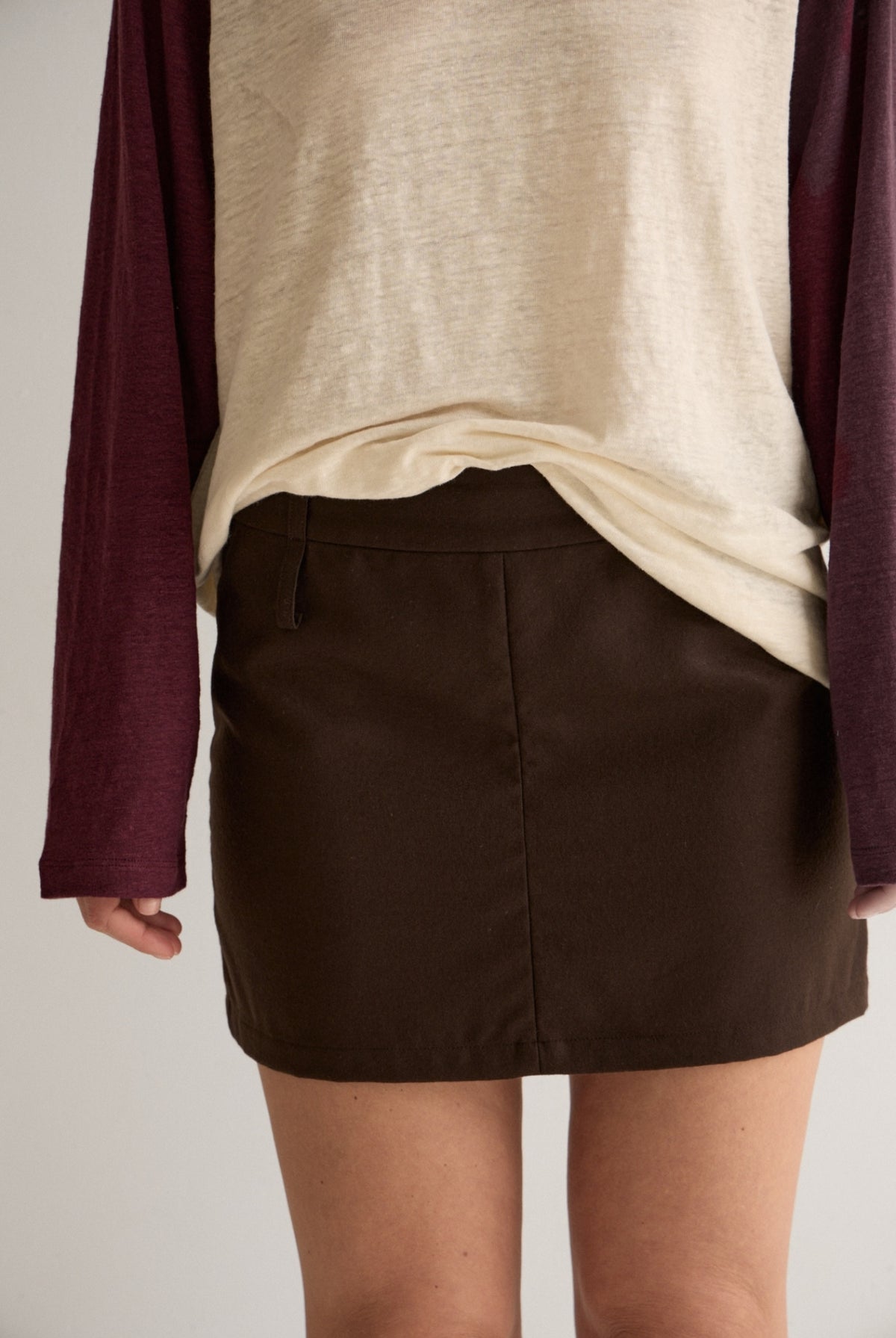 ELM WOOL MINI SKIRT