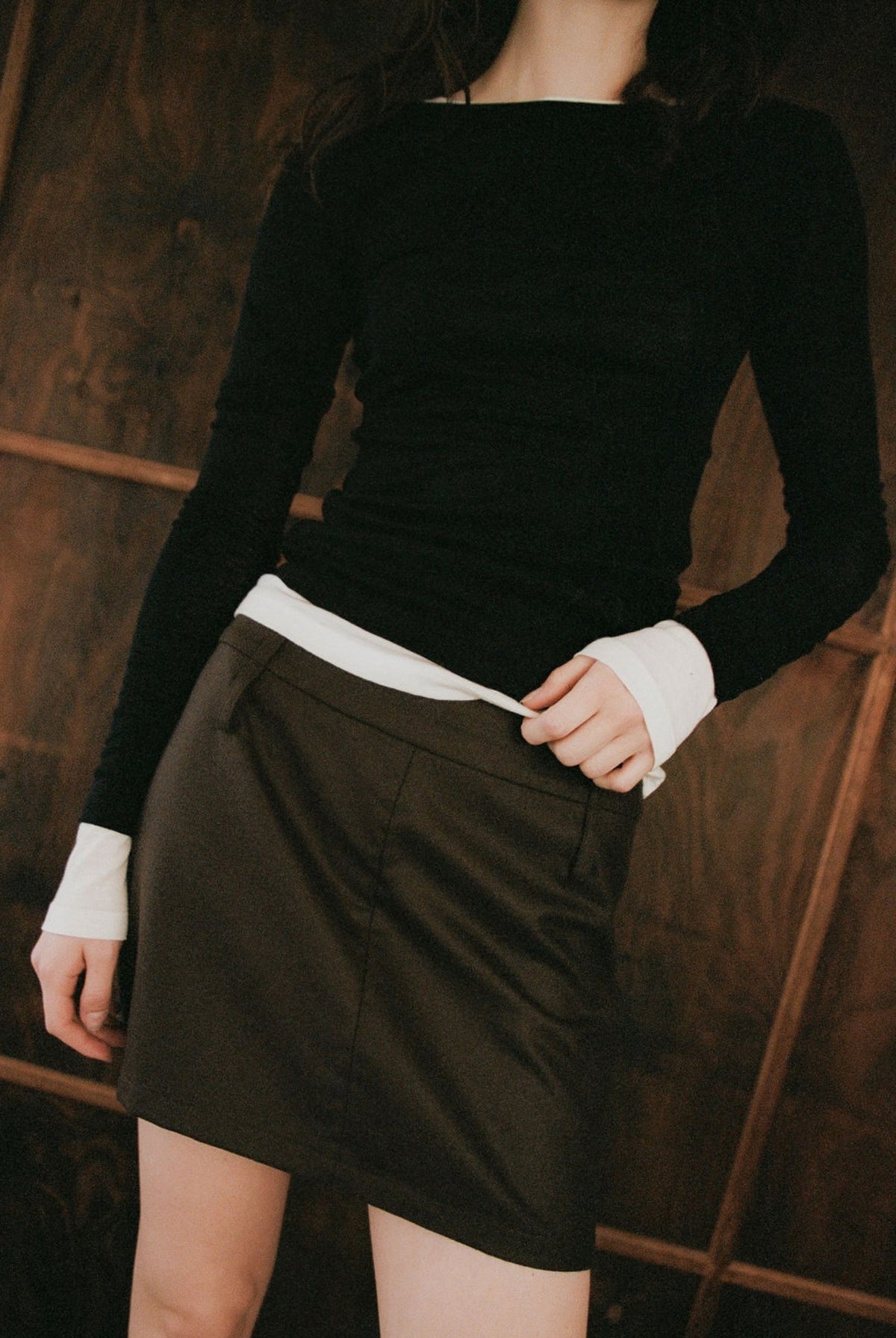 ELM WOOL MINI SKIRT