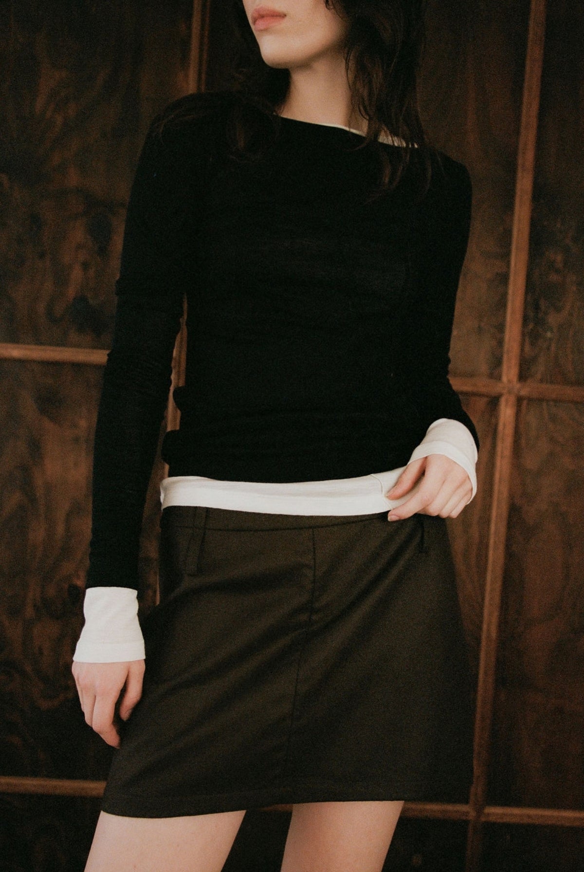 ELM WOOL MINI SKIRT