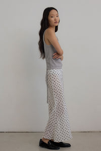DAWN COTTON CASHMERE KNIT TANK - GREY MARLE