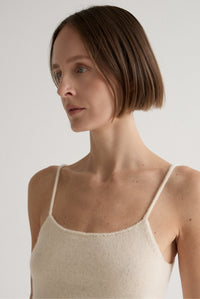 HAZE KNIT CAMI - IVORY