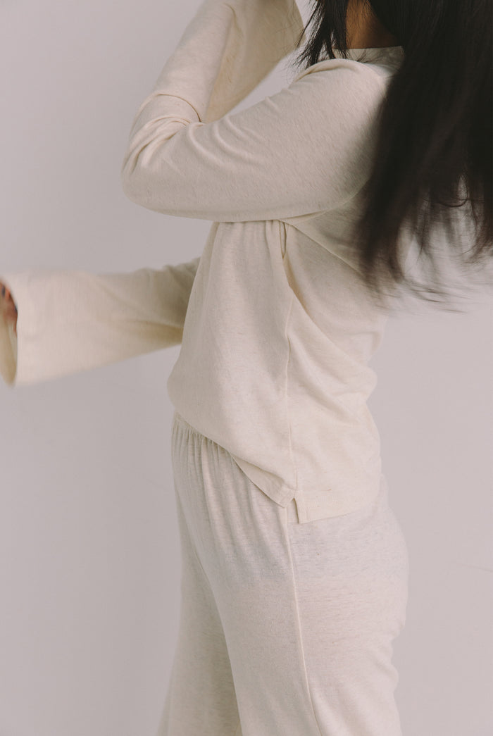 SUNDAY LOUNGE PANT - NATURAL