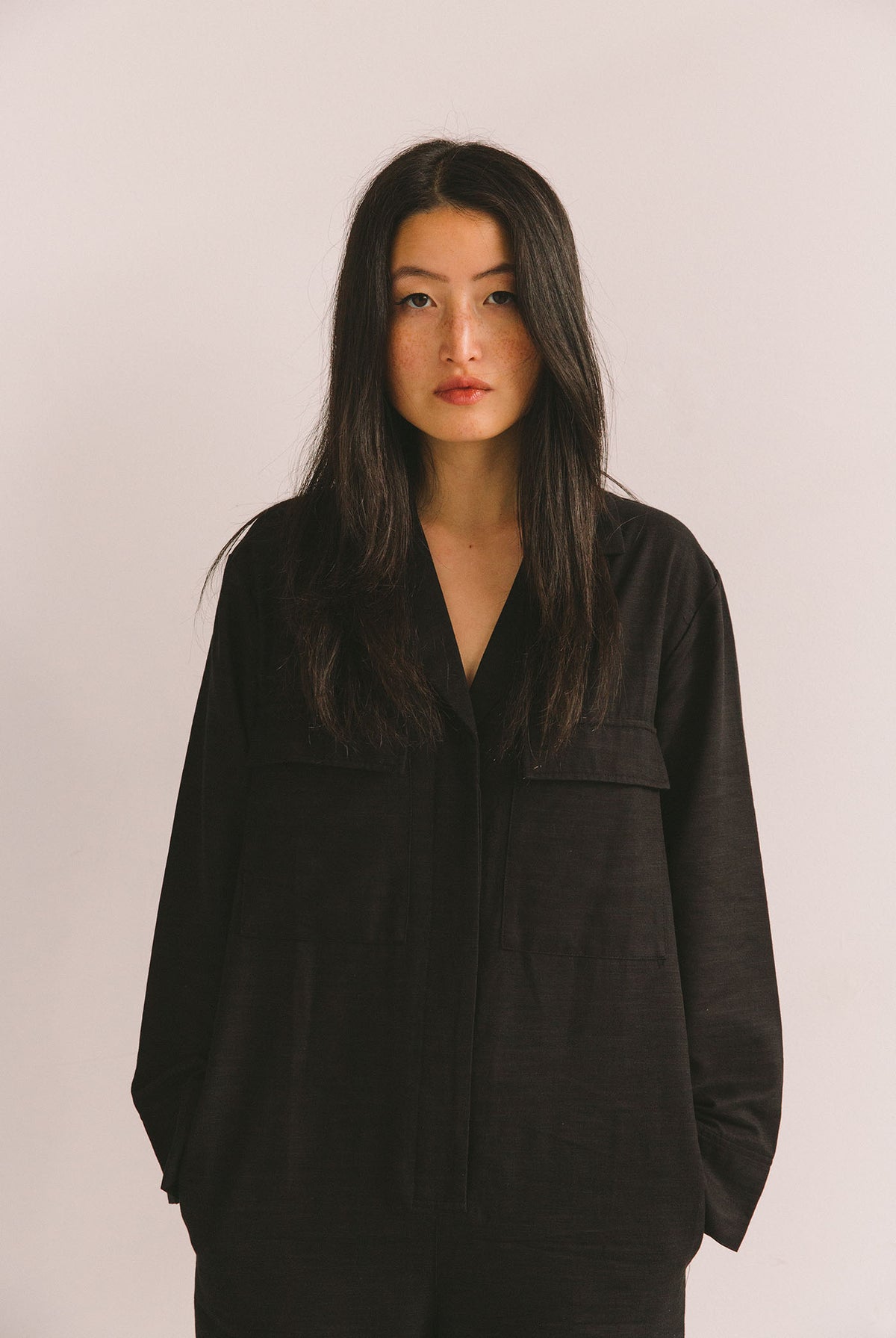 SOLACER BOILERSUIT - VINTAGE BLACK